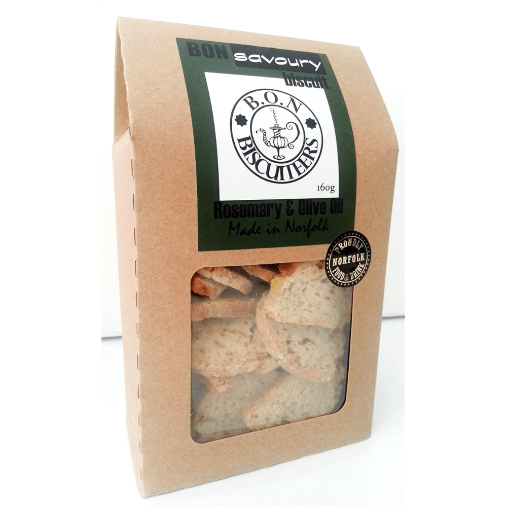 B.O.N Rosemary and Olive Oil Savoury Bruschetta 160g